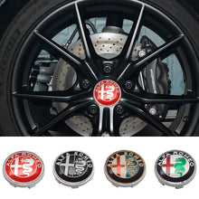 Load image into Gallery viewer, 4pcs Alfa Romeo Wheel Center Caps