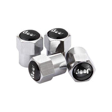 Load image into Gallery viewer, 4pcs Jeep Logo Punisher Tire Valve Caps