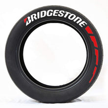 Load image into Gallery viewer, Bridgestone Letters Wheels Rim Stickers
