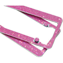 Load image into Gallery viewer, 2pcs Universal License Plate Frames with Crystals