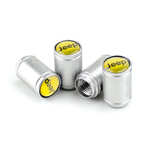 Load image into Gallery viewer, 4pcs Jeep Logo Tire Valve Caps