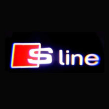 Load image into Gallery viewer, 2pcs Audi S line Logo Welcome Door Led Laser Projector