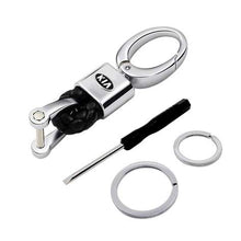 Load image into Gallery viewer, Keychain Leather+Metal For Kia