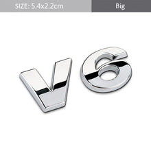 Load image into Gallery viewer, Small V6 Metal Emblem for Volkswagen
