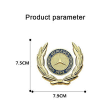 Load image into Gallery viewer, Mercedes-Benz Wreath Emblem Sticker