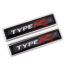 Load image into Gallery viewer, 2pcs Type R Emblems Fender Stickers for Honda
