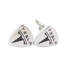 Load image into Gallery viewer, 2pcs Tesla Logo Men's Shirt Cufflinks