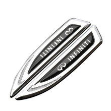 Load image into Gallery viewer, 2pcs Infiniti Fender Emblems