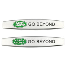 Load image into Gallery viewer, 2pcs Go Beyond Emblem Stickers for Land Rover
