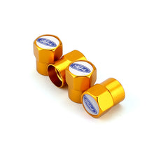 Load image into Gallery viewer, 4pcs Ford Blue Logo Tire Valve Caps