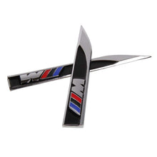 Load image into Gallery viewer, M Power Fender Emblems for BMW