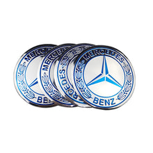Load image into Gallery viewer, 4pcs 56.5mm Mercedes-Benz Wheel Hub Stickers