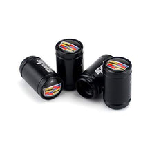 Load image into Gallery viewer, 4pcs Cadillac Sports Logo Tire Valve Caps