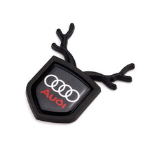 Load image into Gallery viewer, 2pcs Audi Shield Antler Emblems