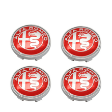 Load image into Gallery viewer, 4pcs Alfa Romeo Wheel Center Caps