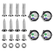 Load image into Gallery viewer, 4pcs License Plate Screws for Mercedes-Benz Frame