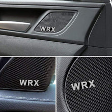 Load image into Gallery viewer, 4pcs Subaru WRX Door Speaker Emblem Stickers