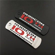 Load image into Gallery viewer, Rubicon 10th Anniversary Emblem Sticker for Jeep