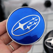 Load image into Gallery viewer, 60mm wheel center caps for Subaru STI