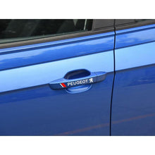 Load image into Gallery viewer, 4pcs Peugeot Door Handle Decals Stickers