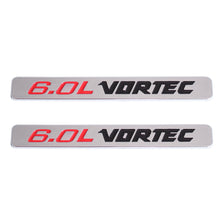Load image into Gallery viewer, 1Pcs Chevrolet 5.3.L/6.0L Vortec Hood Emblems