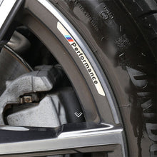 Load image into Gallery viewer, 4pcs BMW Performance Wheels Rims Stickers