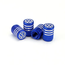 Load image into Gallery viewer, 4Pcs VW Volkswagen Tire Valve Caps