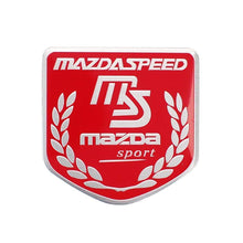 Load image into Gallery viewer, Mazda Speed MS Sport Shield Trunk Emblem Sticker