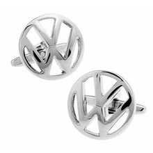 Load image into Gallery viewer, 2pcs Volkswagen Logo Men's Shirt Cufflinks
