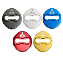 Load image into Gallery viewer, 4pcs Mitsubishi Logo Door Lock Cover Lancer EX ASX