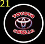 Load image into Gallery viewer, 2Pcs Toyota Logo Wireless Car Door Led Laser Projector