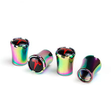 Load image into Gallery viewer, 4pcs Tesla Logo Tire Valve Caps