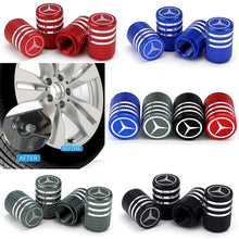Load image into Gallery viewer, 4pcs Mercedes-Benz Logo Tire Valve Caps