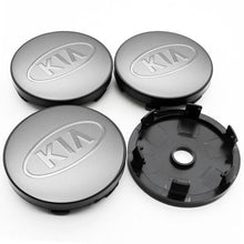 Load image into Gallery viewer, 4pcs 60mm Kia Logo Wheel Center Caps