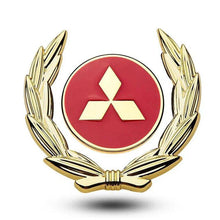 Load image into Gallery viewer, Mitsubishi Wreath Emblem Sticker