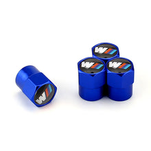 Load image into Gallery viewer, 4pcs BMW M Power Logo Tire Valve Caps