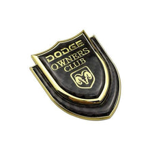 Load image into Gallery viewer, Car Dodge Logo Owners Club Shield Emblem Sticker