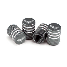 Load image into Gallery viewer, 4pcs Chevrolet Corvette Logo Tire Valve Caps