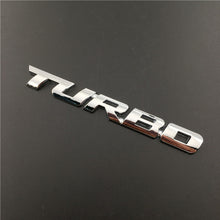 Load image into Gallery viewer, TURBO 3D Black Emblem Sticker