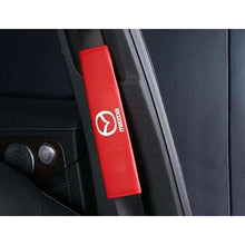 Load image into Gallery viewer, 2pcs Mazda Logo Seat Belt Pads