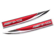 Load image into Gallery viewer, 2pcs Mercedes-Benz AMG Blade Fender Emblem Stickers