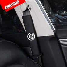 Load image into Gallery viewer, 2pcs Chrysler Logo Seat Belt Pads