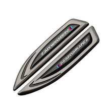 Load image into Gallery viewer, 2pcs BMW M-Performance Fender Emblems