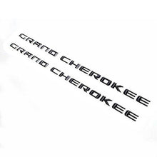 Load image into Gallery viewer, 2pcs Jeep Grand Cherokee Logo Emblem Stickers