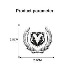 Load image into Gallery viewer, Dodge Wreath Emblem Sticker