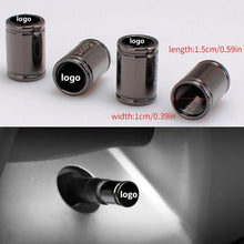 Load image into Gallery viewer, 4pcs Maserati Logo Sport Tire Valve Caps