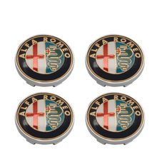 Load image into Gallery viewer, 4pcs Alfa Romeo Wheel Center Caps