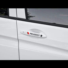Load image into Gallery viewer, 4pcs Peugeot Door Handle Decals Stickers