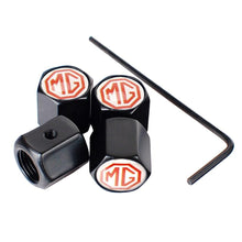 Load image into Gallery viewer, 4pcs MG Logo Wheel Tire Valve Caps