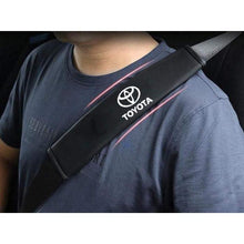 Load image into Gallery viewer, 2pcs Toyota Logo Seat Belt Pads